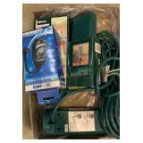 Yard Stake outlets and outdoor timer