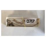 Sterling necklaces & ring