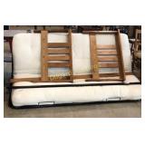 Futon with frame