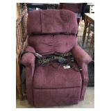 Burgundy Golden lift chair
