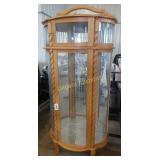 Curio cabinet w/ glass shelves