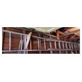 20 ft. wood extension ladder