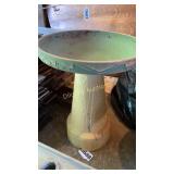 Burley Clay bird bath