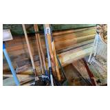 Pile of lumber, cherry, ash and other