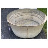 Galvanized bucket