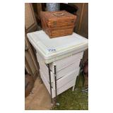 Rolling storage and basket