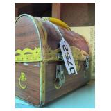 Treasure chest lunch tin with thermos