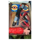 Play gun and old children