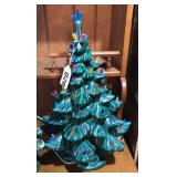 20 inch glass Christmas tree