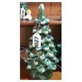 Glass 16 inch Christmas tree