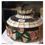 Over head light stained glass