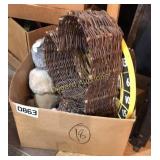 Dart board, crayons, stuffed animals and more