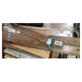 Pile of lament flooring