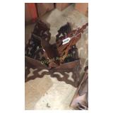 Decorative wall shelving