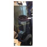 (2) golf clubs and golf bag
