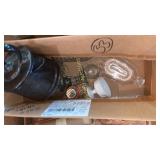 McCoy kettle and misc glassware