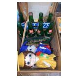 7up bottles and graduation figures