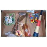 Toys, brush, and more