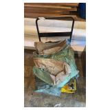 Tool cart with tarps