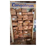All tile on shelves and bay