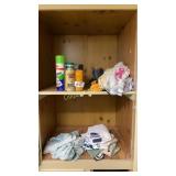Misc cleaning supplies and towels