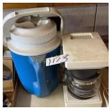Rubbermaid thermos and Mr Coffee maker