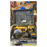 Dewalt 14.4v drill and saw