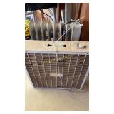 Fan and heater