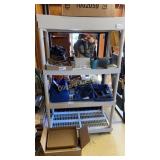 Plastic shelving unit