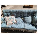Wicker couch