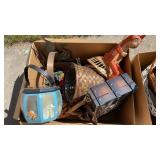 Baskets, outdoor stakes, decorative boxes