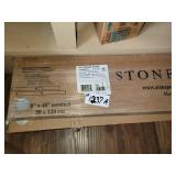 Stonepeak 8"x48" weathered board tile -2 boxes NIB