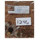Misc Canadian coins