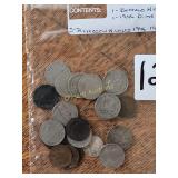 Coins- nickels, pennies & dimes (See description)