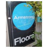 Armstrong lighted sign (Winner bidder MUST REMOVE)