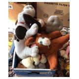 Misc pound puppies and two carrier crates