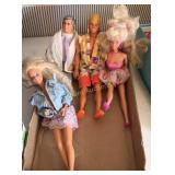 Barbie and Ken dolls