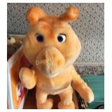 Grubby Teddy Rumpkins and elephant