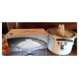 1qt porcelain baker & crock pot