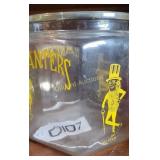 Planters Peanut glass jar