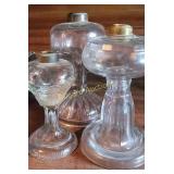 (3) oil lamp bases
