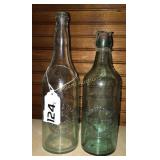 Glass bottles, Mansfield ohio