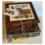 Games and jewelry box