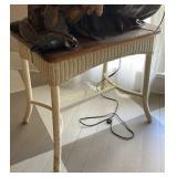 2 matching Wood Tables (Contents NOT included)