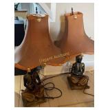 (2) 28.5" matching lamps