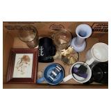 Coffee cups, night light, Avon and more