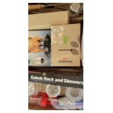 Skewers, mugs, canisters and more