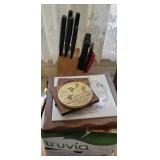Warming plate, knife set and more