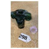 Blenko Handcraft art vase, glass flower