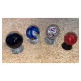 (4) Hogue Marbles